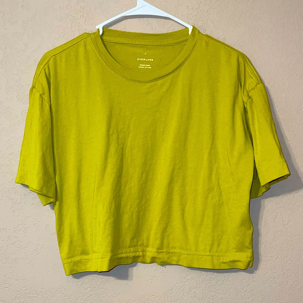 Everlane Medium boxy cropped T shirt